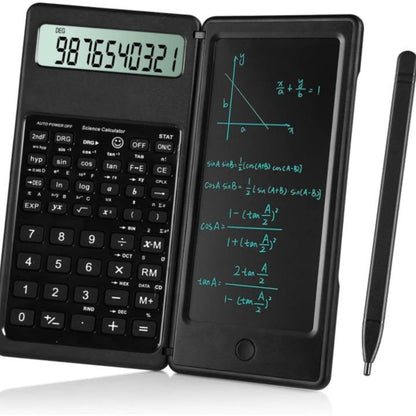 Scientific Calculators for Students, 10-Digit Large Screen, Math Calculator with Notepad, Classroom Must Haves for Middle High School Supplies & College