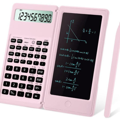 Scientific Calculators for Students, 10-Digit Large Screen, Math Calculator with Notepad, Classroom Must Haves for Middle High School Supplies & College
