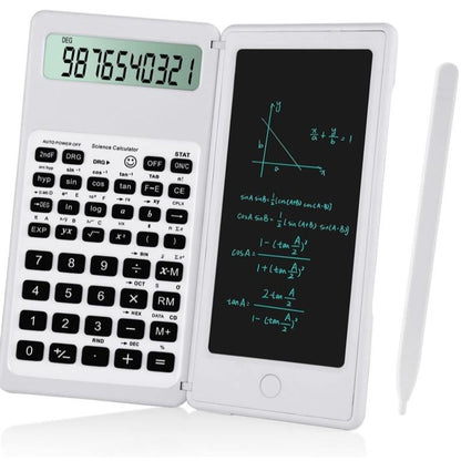Scientific Calculators for Students, 10-Digit Large Screen, Math Calculator with Notepad, Classroom Must Haves for Middle High School Supplies & College