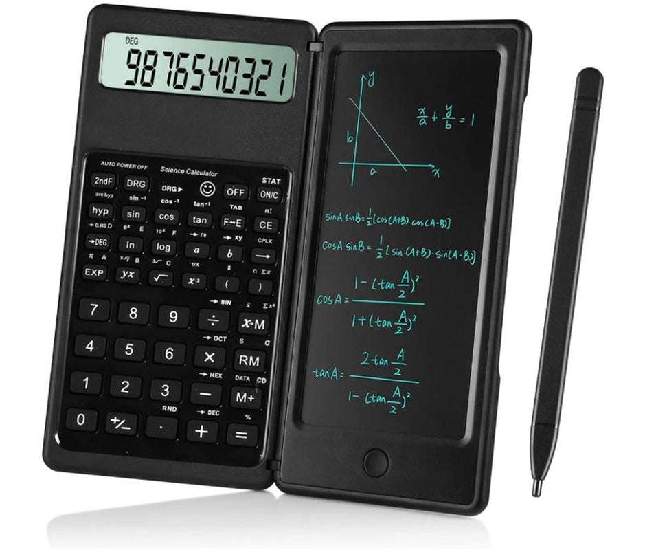 Scientific Calculators for Students, 10-Digit Large Screen, Math Calculator with Notepad, Classroom Must Haves for Middle High School Supplies & College