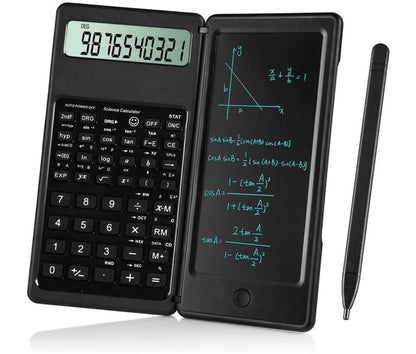 Scientific Calculators for Students, 10-Digit Large Screen, Math Calculator with Notepad, Classroom Must Haves for Middle High School Supplies & College