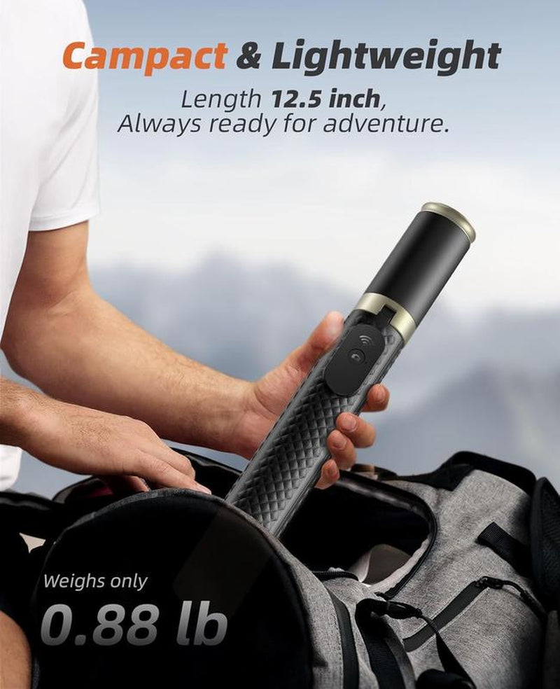 62" Phone Tripod & Selfie Stick, Tripod for Iphone with Remote, Portable, Lightweight Travel Stand for Selfies Video Recording Vlog, Extendable Stand Compatible with Iphone Android Vimose