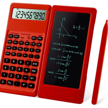 Scientific Calculators for Students, 10-Digit Large Screen, Math Calculator with Notepad, Classroom Must Haves for Middle High School Supplies & College
