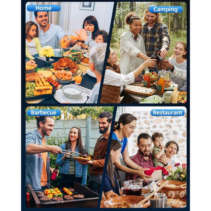 Pepper and Salt Grinder Set, Adjustable ,Battery Powered with LED Light ,Black ,Kitchen Seasoning Utensils ,Salt Shaker, Salt Dispenser