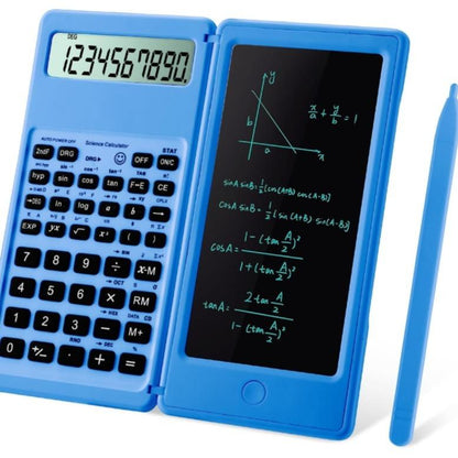 Scientific Calculators for Students, 10-Digit Large Screen, Math Calculator with Notepad, Classroom Must Haves for Middle High School Supplies & College