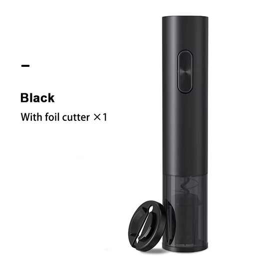 Electric Bottle Opener with Foil Cutter Corkscrew Wine Accessories Smart Automatic Wine Opener Kitchen Appliance